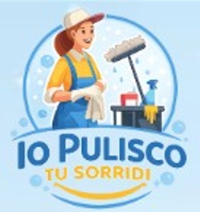 Logo Io Pulisco, Tu Sorridi