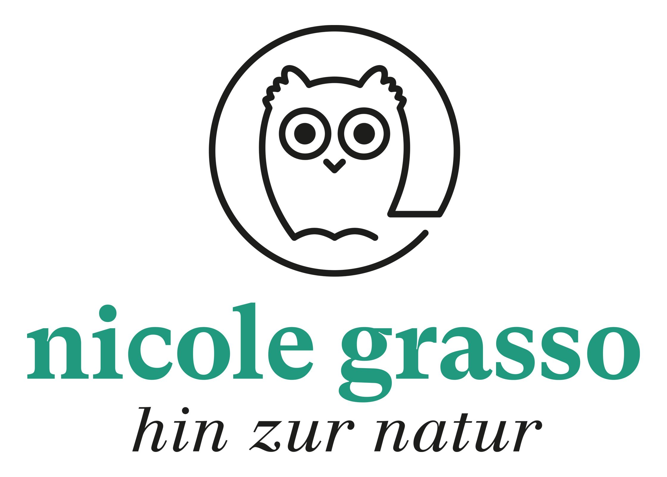Logo praxis hin zur natur