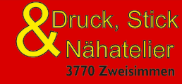 Logo Druck, Stick & Nähatelier