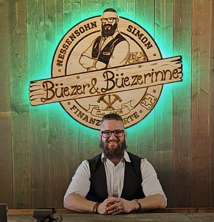 Logo Simon Nessensohn Finanzexperte für Büezer und Büezerinne
