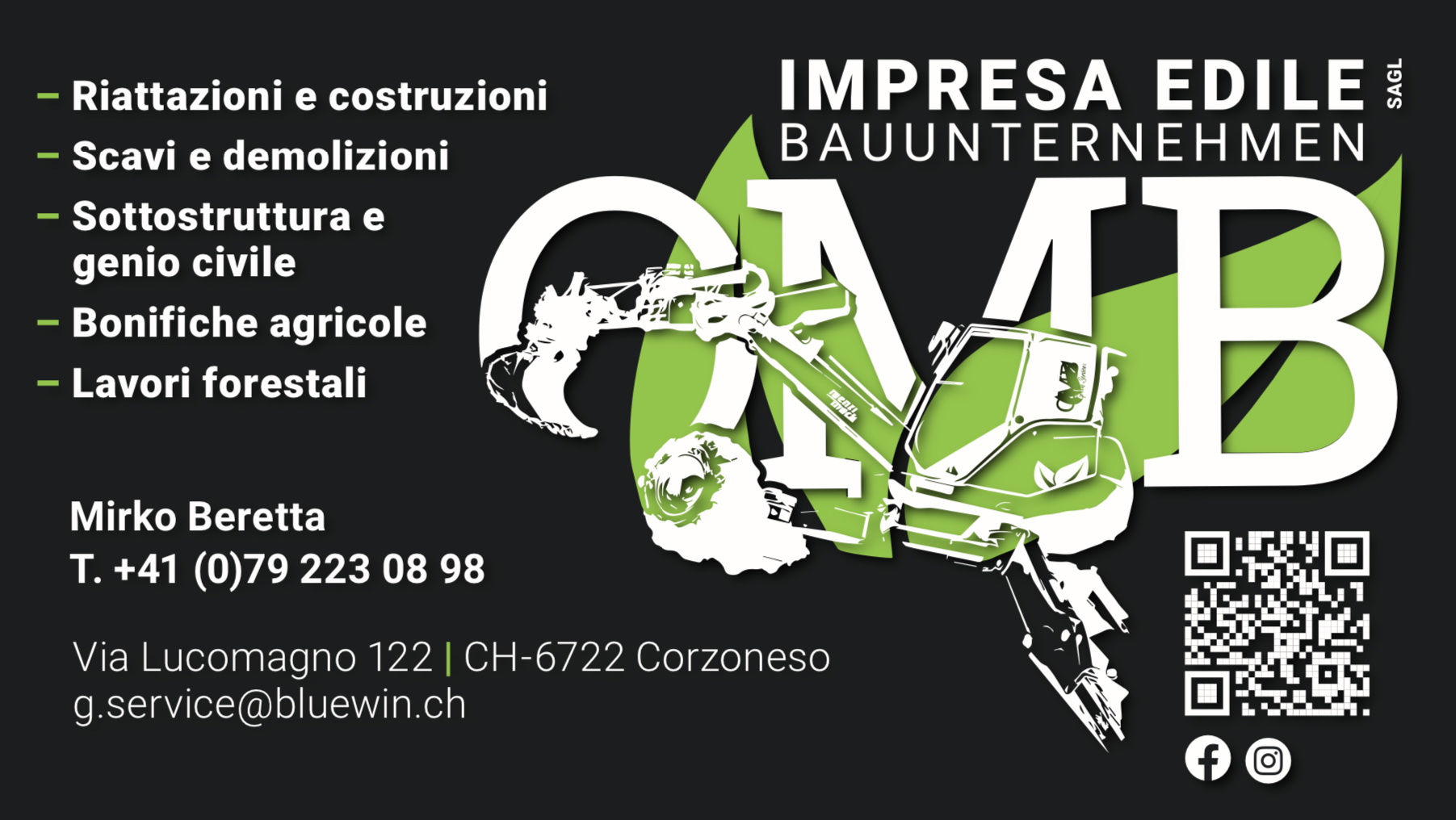 Logo OMB Impresa Edile Sagl