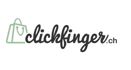 clickfinger.ch GmbH / Stuhlsocken & Trendartikel-Logo