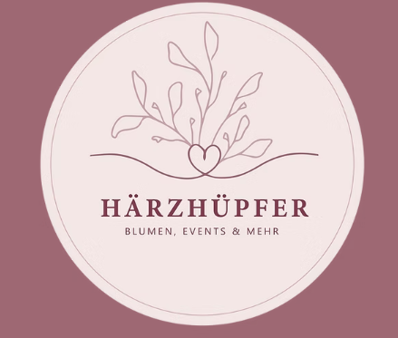 Härzhüpfer Hochzeitsplanung & Floristik Stefanie Vogt-Wymann logo