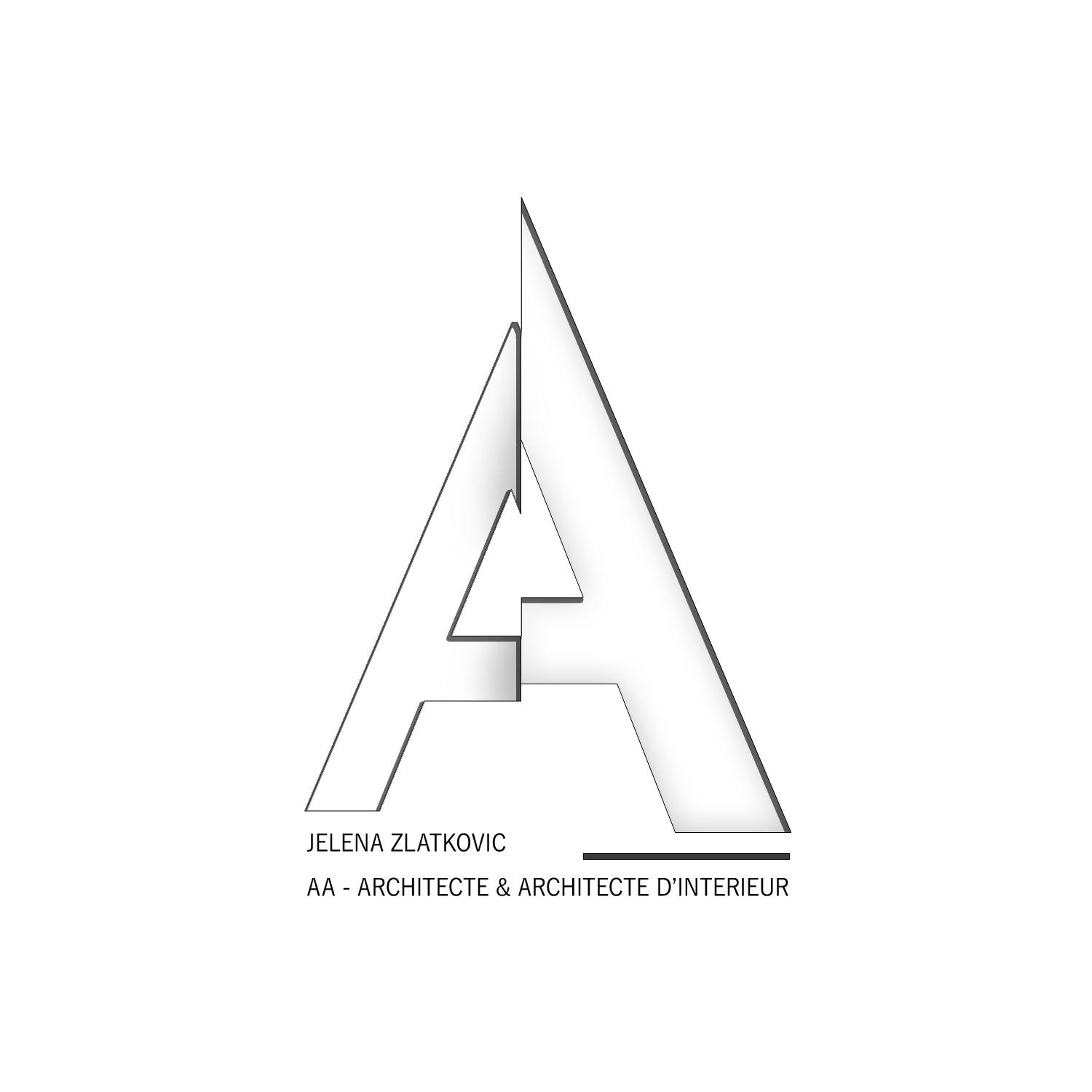Logo AA-Architectes, Zlatkovic Jelena