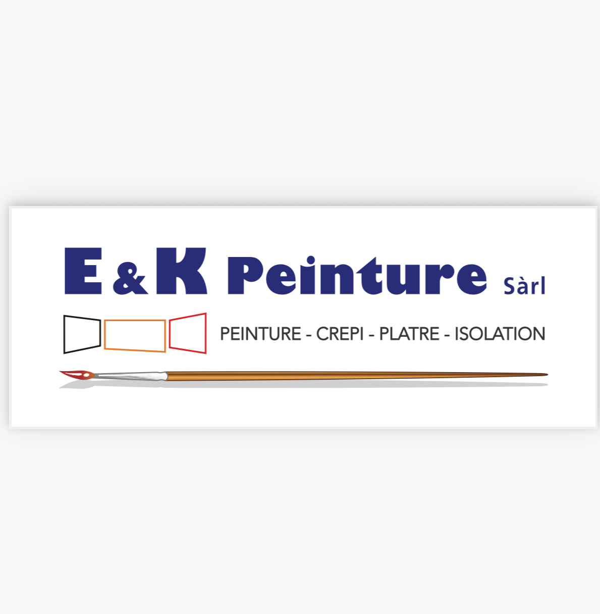 E & K Peinture Sàrl-Logo