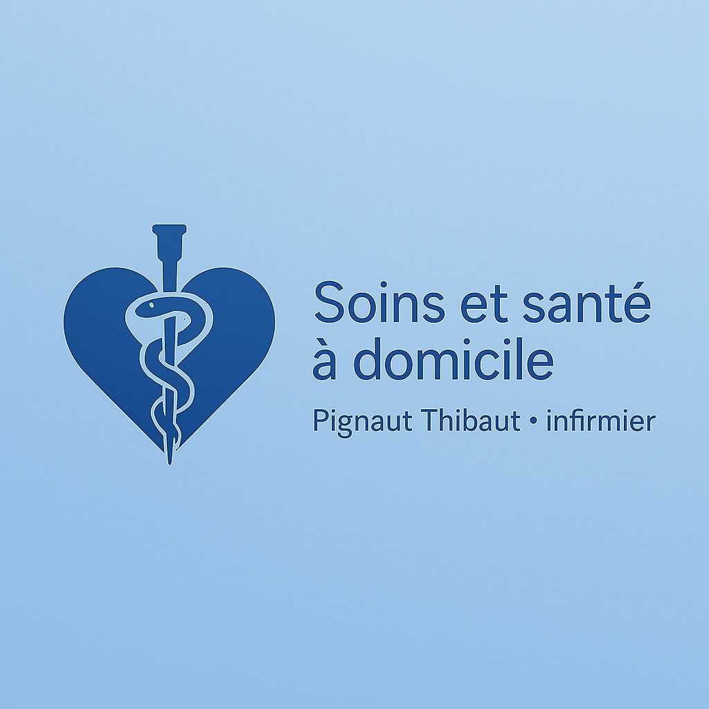 Logo Infirmier à domicile Genève - Soins et santé à domicile Pignaut Thibaut infirmier