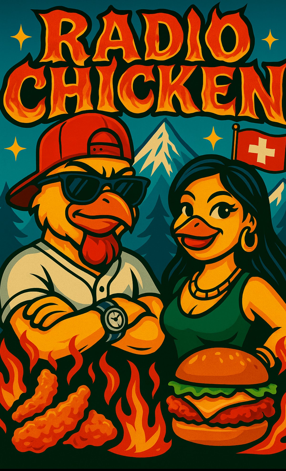 RADIO CHICKEN street food Sàrl logo