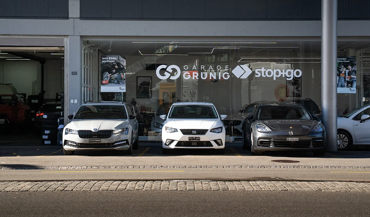 Garage Grünig Stop + Go-Logo
