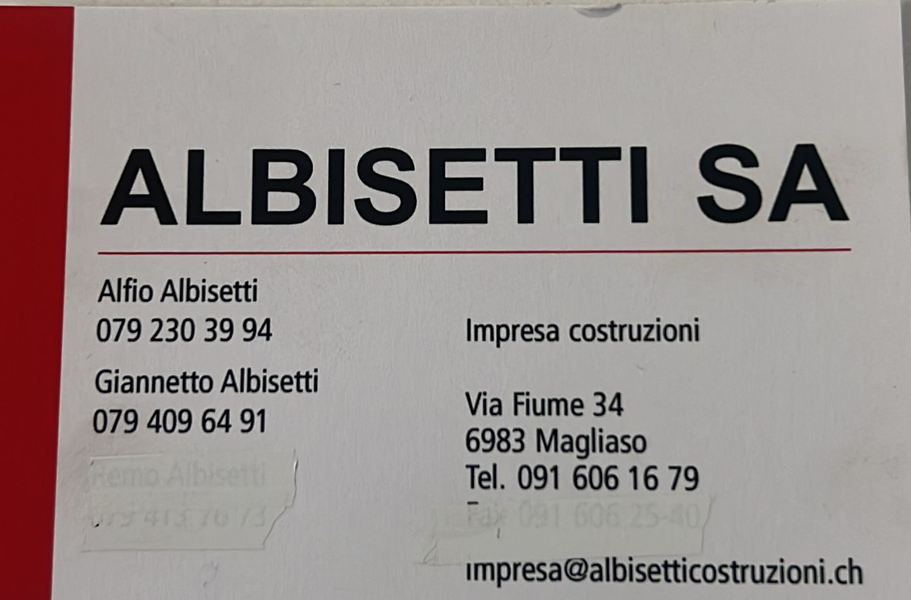 Albisetti SA Impresa costruzioni-Logo
