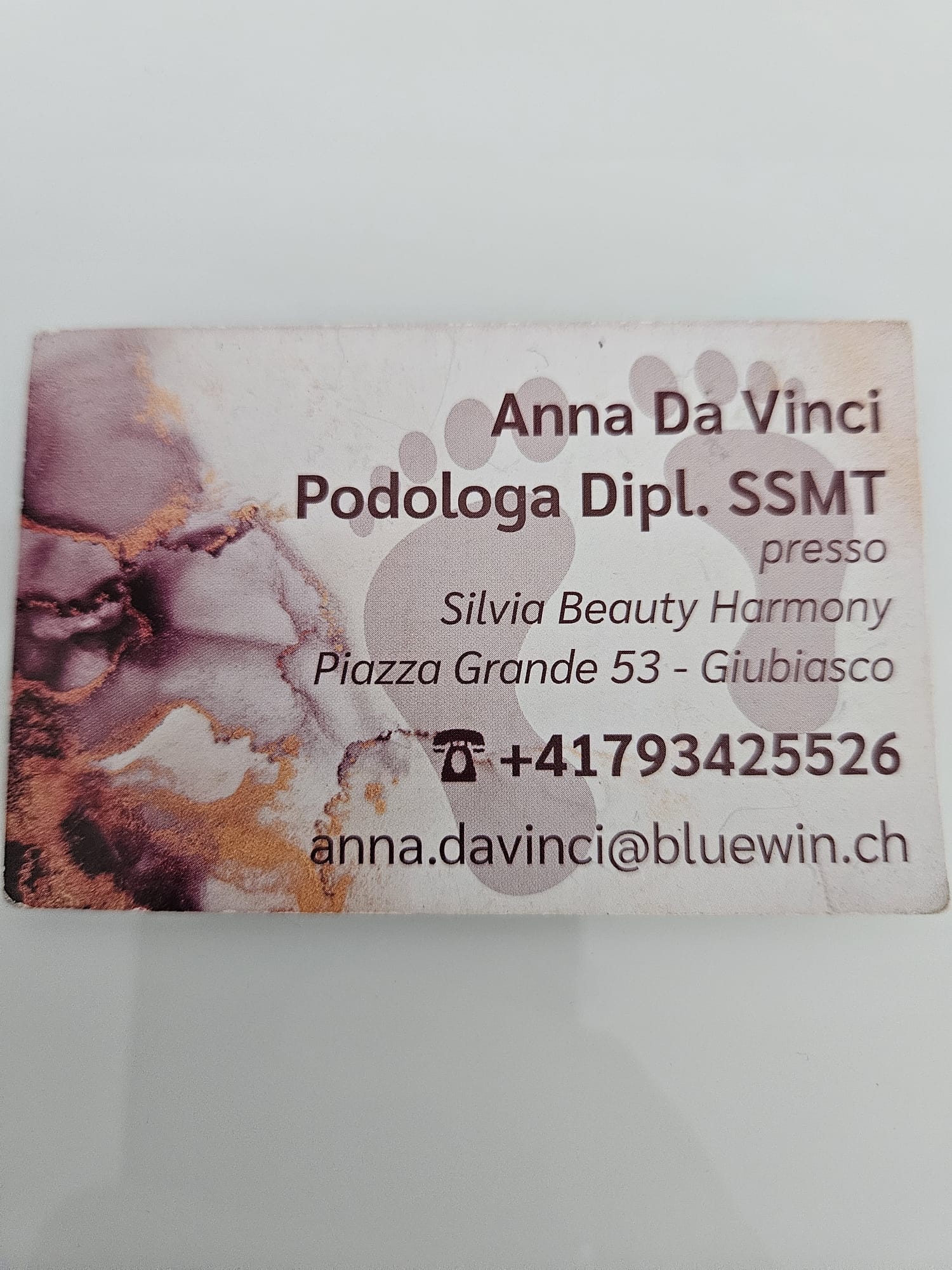 Logo Da Vinci Anna Podologa