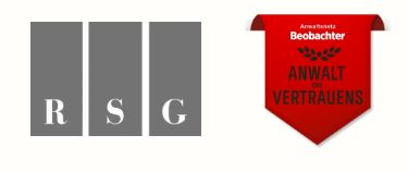 RSG Rechtsanwaltsbüro - Raffael S. Gübeli-Logo