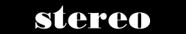 Logo stereo fashion