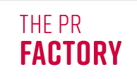 The PR Factory logo