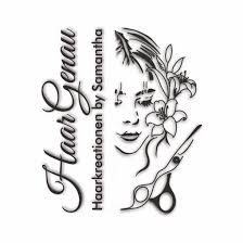 Logo HaarGenau Haarkreationen by Samantha