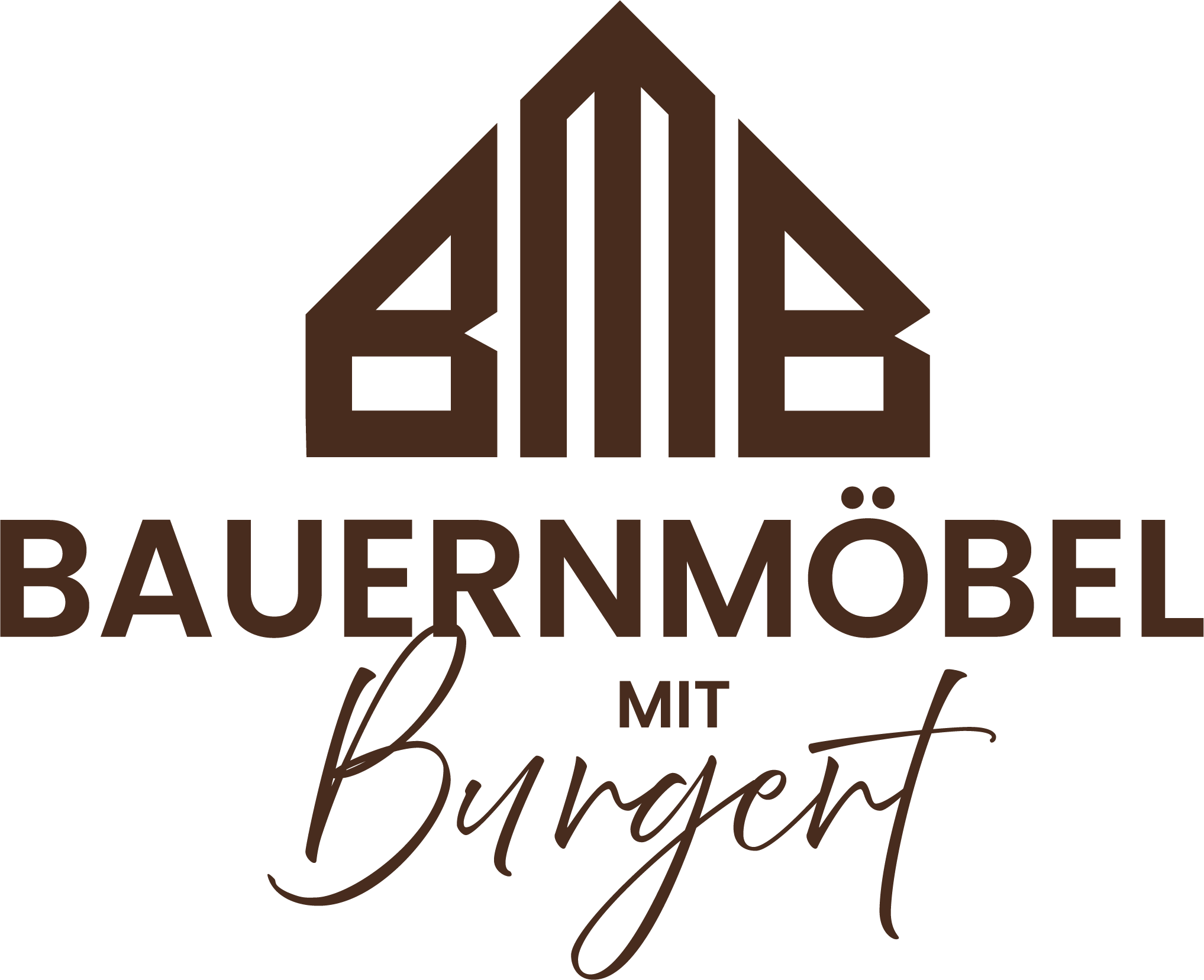 Bauernmöbel mit Burgert-Logo